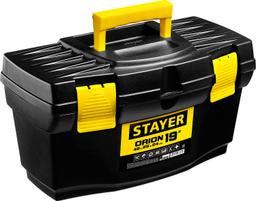STAYER ORION-19, 480 х 250 х 240 мм, (19"), пластиковый ящик для инструментов (38110-18) - 1