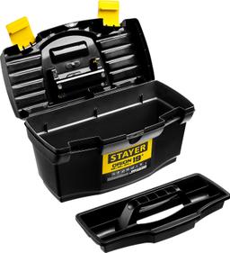 STAYER ORION-19, 480 х 250 х 240 мм, (19"), пластиковый ящик для инструментов (38110-18) - 4