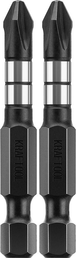 KRAFTOOL Impact Pro PH2, 50 мм, 2 шт, ударные биты (26191-2-50-S2) - 1