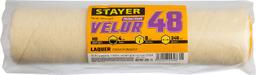 STAYER  VELUR, 48 х 240 мм, бюгель 8 мм, ворс 4 мм, 50% акрил, 50% шерсть, для лаков и эмалей, малярный ролик, Professional (0232-25) - 2
