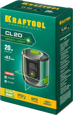 KRAFTOOL CL 20, лазерный нивелир (34701) - 3