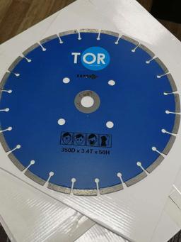 Диск по бетону для швонарезчиков HQR500A-2 350Dx3,6Tx50H (Cutter Disc 350 mm),  1019723 - 1