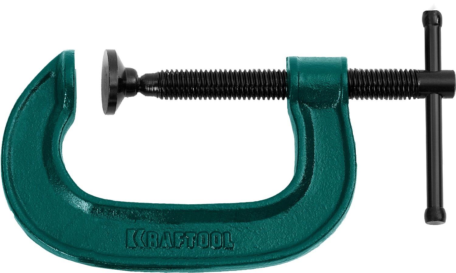 KRAFTOOL  Extrem-75, 75 х 45 мм, струбцина G-образная (32229-075)