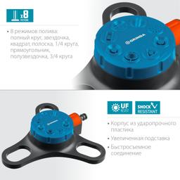 GRINDA RF-3, 8 режимов, пластиковый, на подставке, стационарный распылитель, PROLine (429301) - 4