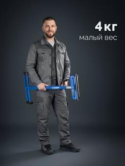 ЗУБР РОС-1, 430x495x(680-1100) мм, роликовая опора с боковыми ограничителями, Профессионал (38787) - 6