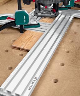 KRAFTOOL KRAFTFLEX MFS-400-700 мм, 4шт, Шаблон фрезерный в комплекте с 2 упорами (32808) - 2
