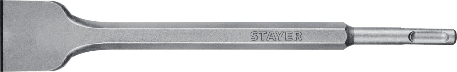 STAYER Gorilla Force, 40 х 250 мм, SDS-Plus, плоское зубило, Professional (29351-00-250)
