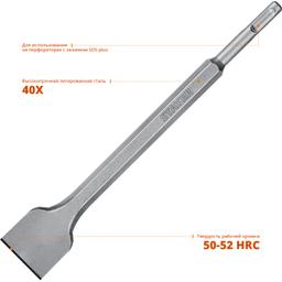 STAYER Gorilla Force, 40 х 250 мм, SDS-Plus, плоское зубило, Professional (29351-00-250) - 3