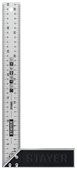 STAYER 350 мм, столярный угольник, Professional (3431-35) - 1