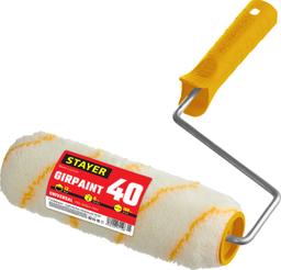 STAYER GIRPAINT, 40 х 180 мм, бюгель 6 мм, ворс 12 мм, полиакрил, все виды ЛКМ, малярный валик (0315-18) - 2