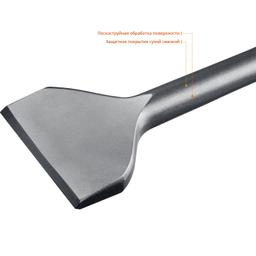 ЗУБР Буран, 75 x 400 мм, SDS-max, лопаточное зубило, Профессионал (29384-75-400) - 4