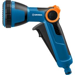 GRINDA  X-S, с регулятором напора, душевой, 4 режима, курок спереди, двухкомпонентный, поливочный пистолет, PROLine (429165) - 4