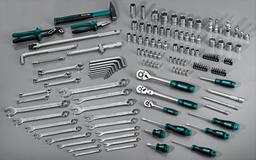 KRAFTOOL EXTREM-142, 142 предм., (1/2"+3/8"+1/4"), универсальный набор инструмента (27889-H142) - 2