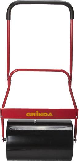 GRINDA 40 л, размеры 320 х 580 мм, стальной барабан, нескользящая рукоятка, каток для газона (422117) - 1