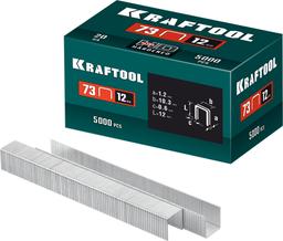KRAFTOOL скобы тип 73, 12 мм, калибр 20GA. 5000 шт (31773-12) - 1