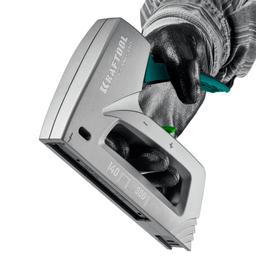 KRAFTOOL GRAND-140, тип 140 (G/11/57) 20GA (6 - 14 мм)/300 (16), алюминиевый рессорный степлер (3194) - 2
