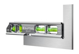KRAFTOOL BILLET, 8 в 1, 20 см, точность 0.3 мм/м, 4 глазка, брусковый магнитный уровень (34790) - 9