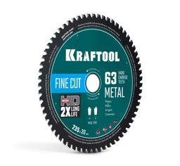 KRAFTOOL Metal Cut 235 х 30 мм, 63Т, диск пильный по металлу и стали (36954-235-30-63) - 1