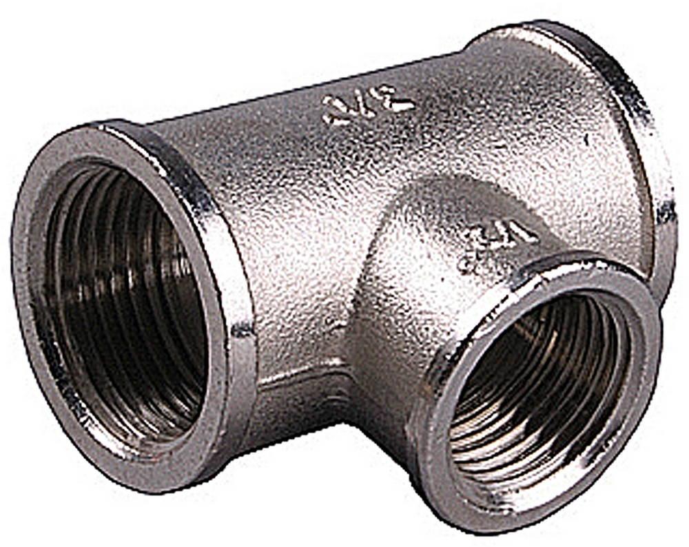GENERAL FITTINGS внутренняя резьба 3/4" - 1/2" - 3/4", латунь, переходной тройник (51060-3/4-1/2-3/4)