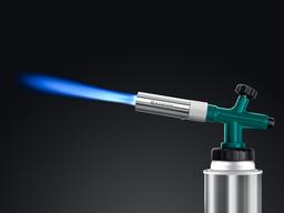 KRAFTOOL KG-1000 цельнометаллическая с пьезоподжигом, газовая горелка на баллон (55514) - 5