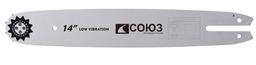 ПШС-1450380POH Пильная шина 14" СОЮЗ, паз 1,3мм, 3/8", 52зв, хвостовик POH(OREGON K095/A095) - 1