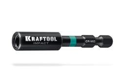 KRAFTOOL IMPACT, 60 мм, торсионный адаптер для ударных шуруповертов (26789) - 1