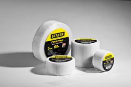 STAYER FIBER-Tape, 10 см х 20 м, 3 х 3 мм, самоклеящаяся серпянка, Professional (1246-10-20) - 3