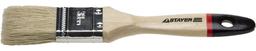STAYER UNIVERSAL - EURO, 38 мм, 1.5", светлая натуральная щетина, деревянная ручка, все виды ЛКМ, плоская кисть (0102-038) - 1