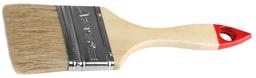 STAYER UNIVERSAL, 63 мм, 2.5", светлая натуральная щетина, деревянная ручка, все виды ЛКМ, плоская кисть (0101-063) - 1