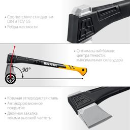 KRAFTOOL X25, 1700/2500 г, в чехле, 710 мм, топор-колун (20660-25) - 5