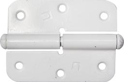 ПН-85, 85 x 41 х 2.5 мм, правая, цвет белый, карточная петля (37641-85R) - 1
