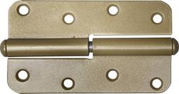 ПН-110, 110 x 41 х 2.8 мм, правая, цвет бронзовый металлик, карточная петля (37655-110R) - 1