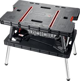 KETER FOLDING, 850 х 550 х 755 мм, складной столярный верстак (38730) - 1
