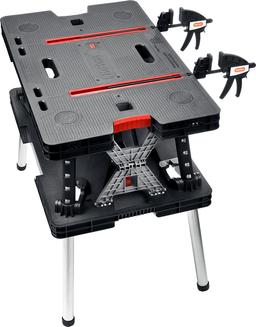 KETER FOLDING, 850 х 550 х 755 мм, складной столярный верстак (38730) - 2