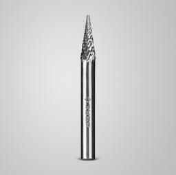 ЗУБР 6х18 мм, тип M (конус с острым углом 14°), хв-к 6 мм, твердосплавная борфреза, ПРОФЕССИОНАЛ (28811-6-18) - 7