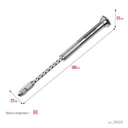 KRAFTOOL Jewelry, d 0.1 - 1.5 мм, ручная дрель (29024) - 3