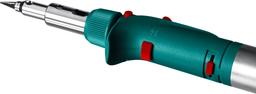 KRAFTOOL SolderGas, 120 K, 30 - 120 Вт, 1300°С, горелка, фен, пьезоподжиг, набор 10 в 1, газовый паяльник (55503-H10) - 8