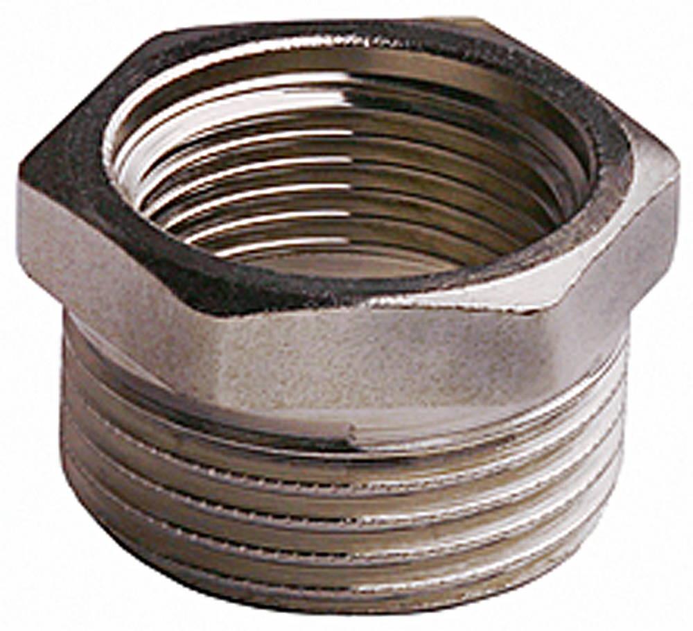 GENERAL FITTINGS  1/2" х 3/8", никель, футорка (51081-1/2-3/8)