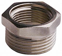 GENERAL FITTINGS  1/2" х 3/8", никель, футорка (51081-1/2-3/8) - 1