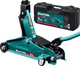 KRAFTOOL STARK, в кейсе 2 т, 135 - 340 мм, для легковых а/м, подкатной домкрат (43453-2-K) - 1