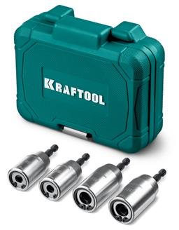 KRAFTOOL STUD DRIVER, 4 шт, М6, М8, М10, М12, набор ударных шпильковертов (26199) - 1