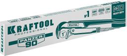 KRAFTOOL PANZER-90, №1, 1", 330 мм, трубный ключ с прямыми губками (2734-10) - 2