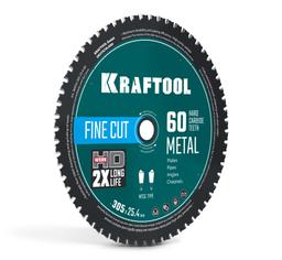 KRAFTOOL Metal Cut 305 х 25.4 мм, 60Т, диск пильный по металлу и стали (36954-305-25.4-60) - 1