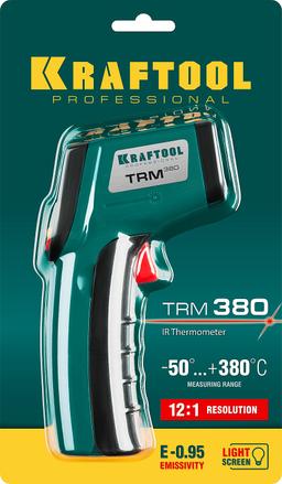 KRAFTOOL TRM-380, -50° +380°С, пирометр инфракрасный (45707-380) - 3