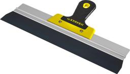 STAYER PROFlat, 350 мм, усиленная алюминиевая направляющая, двухкомпонентная ручка, анодированный, фасадный шпатель, Professional (10045-35) - 1