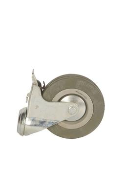 Колесо аппаратное поворотное SChgb 55 120 мм под болт с тормозом (F), артикул 1023614 - 1