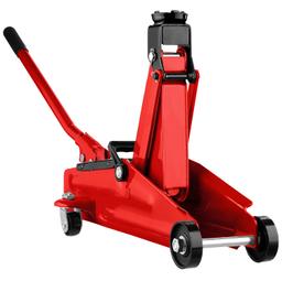 STAYER  R-28 RED FORCE, 2 т, 130 - 350 мм, подкатной домкрат для легковых а/м, Professional (43153-2) - 6