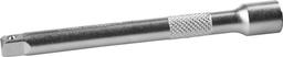 KRAFTOOL 1/4", 100 мм, прямой удлинитель для торцовых головок (27854-1/4-100) - 1