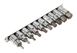 1045-18-H10 Набор головок 1/2" 55мм Hex 10шт  4, 5, 6, 7, 8, 10, 12, 14, 17, 19 S2 Sturm! - 2