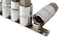 1045-18-H10 Набор головок 1/2" 55мм Hex 10шт  4, 5, 6, 7, 8, 10, 12, 14, 17, 19 S2 Sturm! - 3